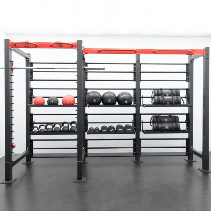 BodyKore Foundation Storage Rack VFCR1701D full room storage setup