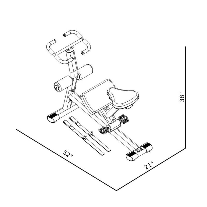 BodyKore Signature Stretch Bench G209
