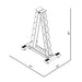 BodyKore Signature Vertical Dumbbell Rack G233 dimensions diagram