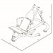 BodyKore Stacked Glute Press CF8131 Dimensions Diagram