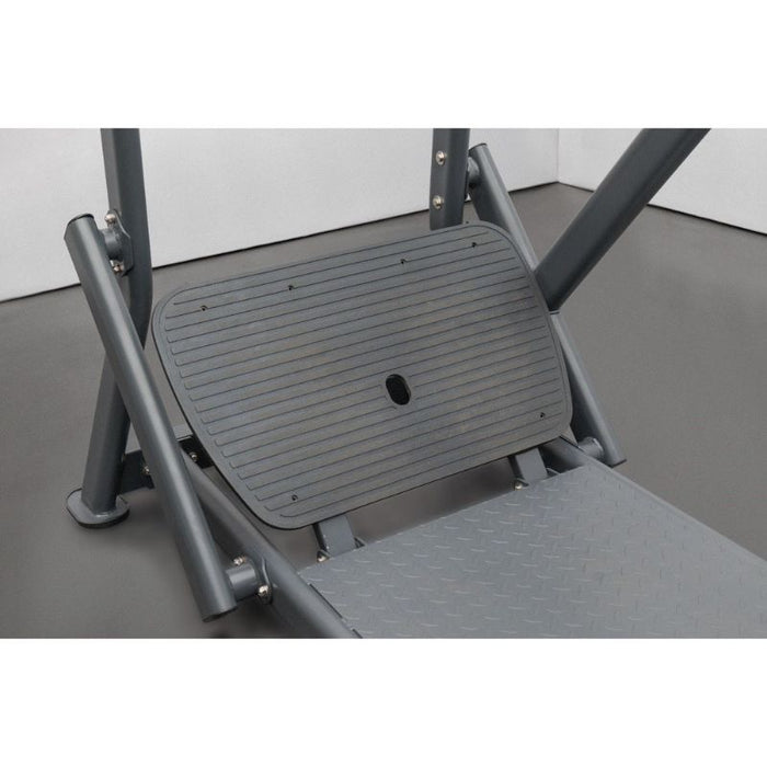 BodyKore Stacked Pendulum Squat CF1837 footplate close up