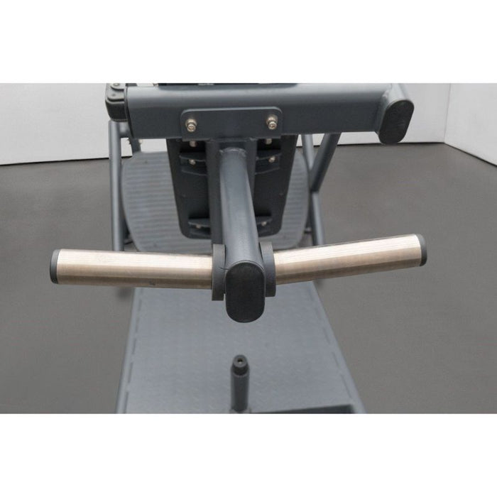 BodyKore Stacked Pendulum Squat CF1837 front weight horn detail