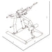BodyKore Stacked Pull Down GR806 dimensions diagram