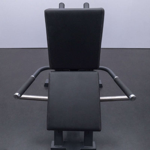 BodyKore Stacked Standing Calf Raise GR809 shoulder pad closeup