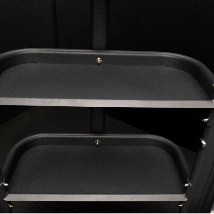 BodyKore Universal Back Mounted Accessory Rack MX1186 empty shelf view