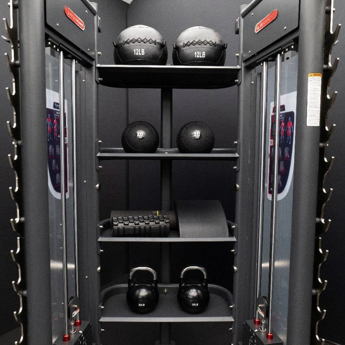 BodyKore Universal Back Mounted Accessory Rack MX1186 full storage view