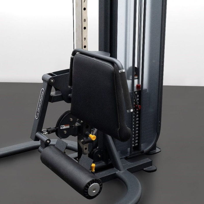 BodyKore Universal Leg Ext/Curl Seat MX1175 rear angle view
