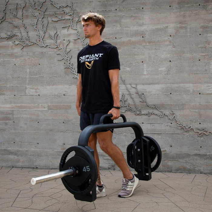 Defiant Strength Open Trap Bar 813OTB Farmers Carry