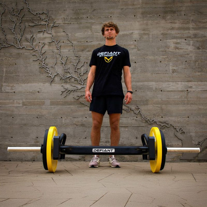 Defiant Strength Open Trap Bar 813OTB Front Pose