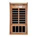 Dynamic Avila Elite Ultra Low EMF Sauna DYN-6103-01 Elite interior front view