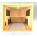 Dynamic Avila Low EMF Infrared Sauna DYN-6103-01 interior top view