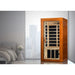 Dynamic Avila Low EMF Infrared Sauna DYN-6103-01 lifestyle bedroom setting