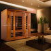 Dynamic Bergamo Elite Ultra Low EMF Sauna DYN-6440-01 Elite lifestyle room