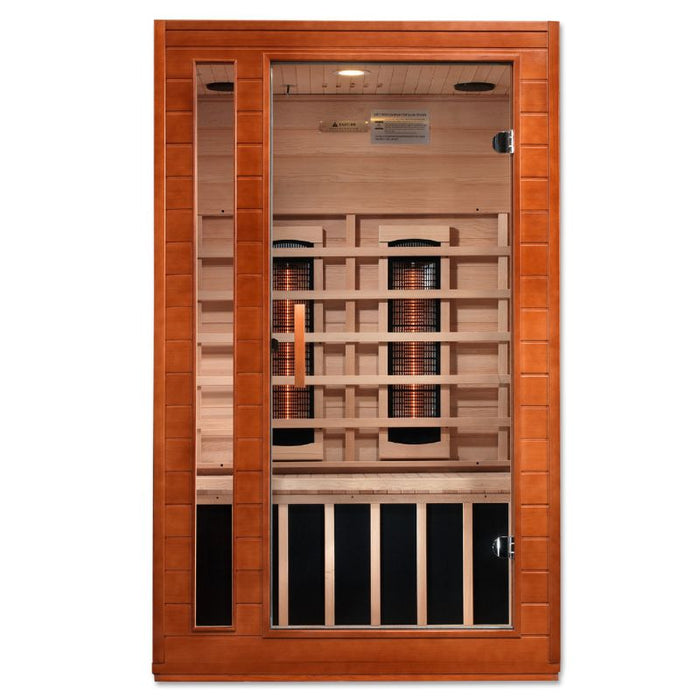Dynamic Cordoba Full Spectrum Near Zero EMF Sauna DYN-6203-02 FS front exterior view