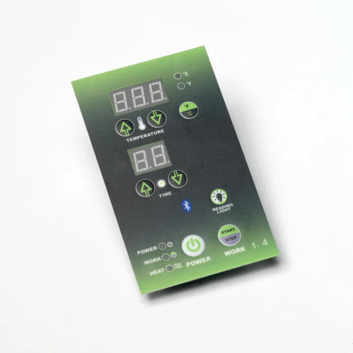 Dynamic Cordoba Low EMF FAR Infrared Sauna DYN-6203-01 digital control panel