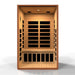 Dynamic Cordoba Low EMF FAR Infrared Sauna DYN-6203-01 interior front heater view