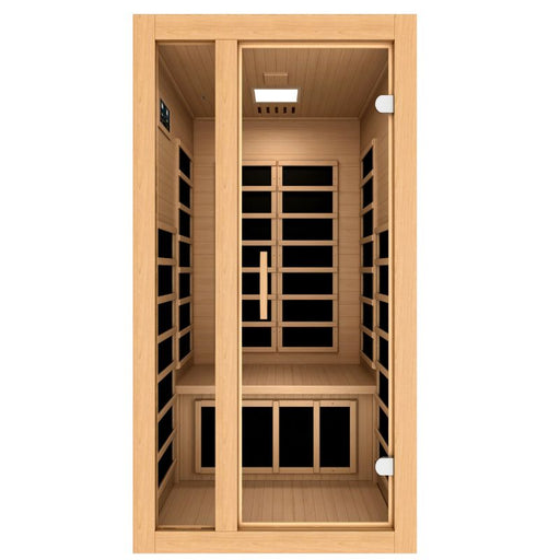 Dynamic Gracia Elite Ultra Low EMF Sauna DYN-6119-01 Elite front exterior view