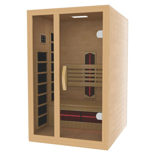 Dynamic Gracia Full Spectrum Near Zero EMF Sauna DYN-6119-03 FS right angle view