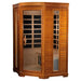 Dynamic Heming Elite Corner Ultra Low EMF Sauna DYN-6225-02 Elite angled corner view