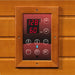 Dynamic Heming Elite Corner Ultra Low EMF Sauna DYN-6225-02 Elite touch control panel