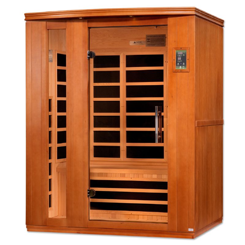 Dynamic Lugano 3 Person Low EMF Far Infrared Sauna DYN-6336-02