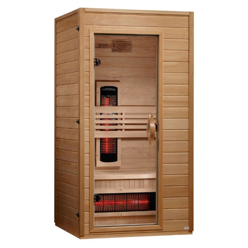 Dynamic Martin Full Spectrum Near Zero EMF Sauna DYN-6006-03 FS left angle view