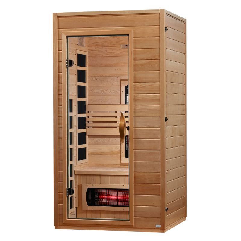 Dynamic Martin 1-2 Person Full Spectrum Near Zero EMF Sauna DYN-6006-03 FS