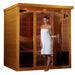Dynamic Monaco Elite Ultra Low EMF Sauna DYN-6996-01 Elite model in use