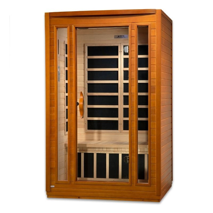 Dynamic San Marino Elite Ultra Low EMF Sauna DYN-6206-01 Elite front exterior