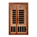 Dynamic Santiago Elite Ultra Low EMF Sauna DYN-6209-02 Elite angled front view