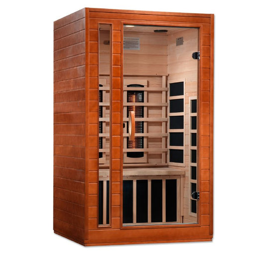 Dynamic Santiago Full Spectrum Infrared Sauna DYN-6209-03 FS left angle view
