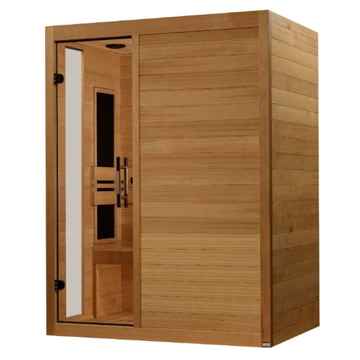Dynamic Toscana Elite Ultra Low EMF Sauna DYN-6315-05 Elite exterior angle view