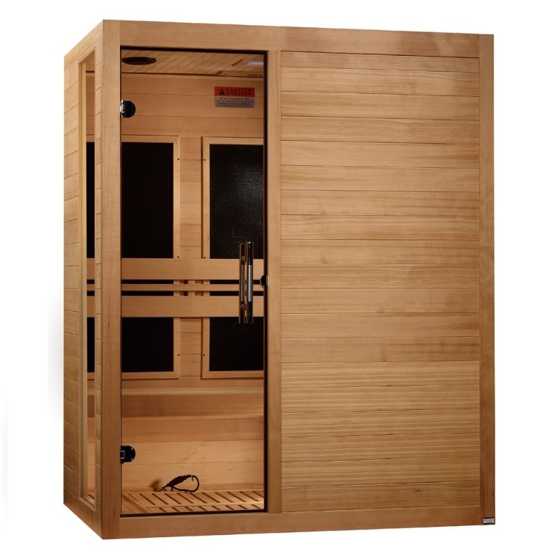 Dynamic Toscana Elite 3 Person Ultra Low EMF Sauna DYN-6315-05 Elite