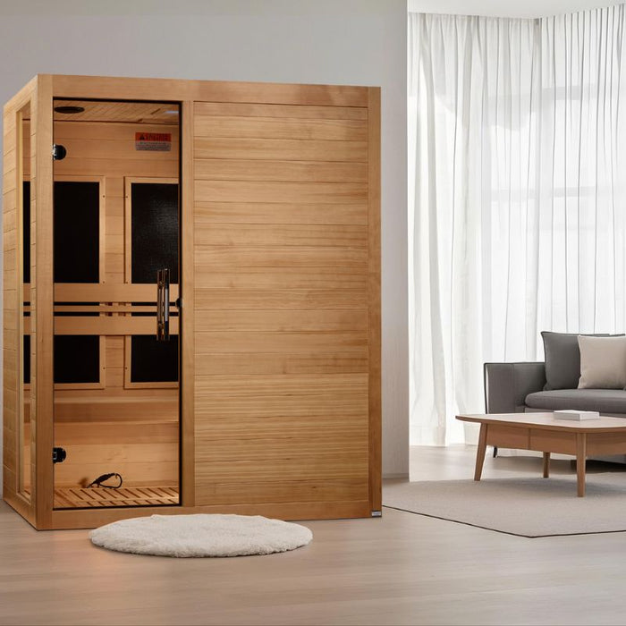 Dynamic Toscana Low EMF Sauna DYN-6315-05 lifestyle room angle
