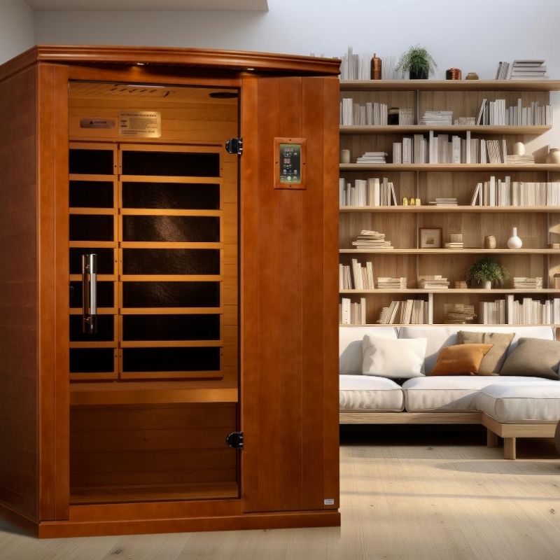 Dynamic Venice Limited Elite 2 Person Ultra Low EMF Sauna DYN-6210-04 Elite