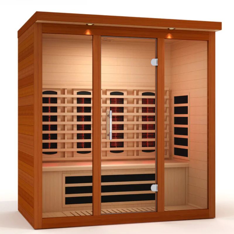 Dynamic Vila Grande 4 Person Full Spectrum Near Zero EMF Sauna DYN-6415-03 FS