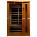 Dynamic Vittoria Elite Ultra Low EMF Sauna DYN-6220-01 Elite angled front view