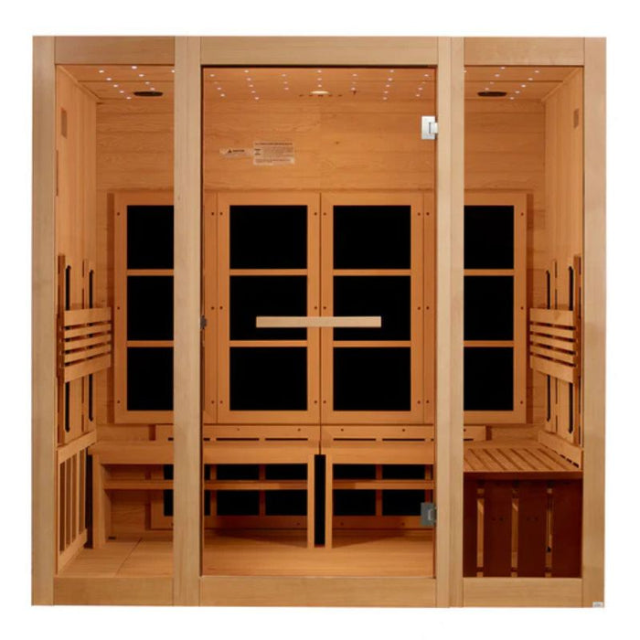 Golden Designs 8 Person Full Spectrum Sauna GDI-6880-03 FS front view