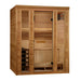 Golden Designs Andermatt Edition Traditional Sauna GDI-7030-01 angled left view