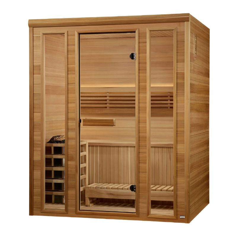 Golden Designs Andermatt 3-Person Traditional Sauna GDI-7030-01
