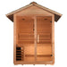Golden Designs Arlberg Traditional Outdoor Sauna GDI-8103-01 front exterior view