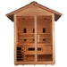Golden Designs Carinthia Hybrid Outdoor Sauna GDI-8123-01 front view