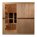 Golden Designs Catalonia Near Zero EMF Sauna GDI-6880-02 front view