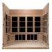 Golden Designs Catalonia Near Zero EMF Sauna GDI-6880-02 interior open layout