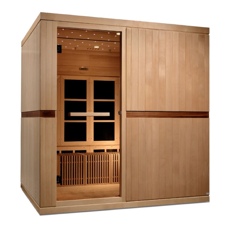Golden Designs Catalonia 8 Person Near Zero EMF Infrared Sauna