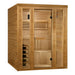 Golden Designs Engelberg Edition Traditional Sauna GDI-7060-01 angled left view