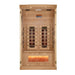 Golden Designs Full Spectrum Near Zero EMF Sauna GDI-8010-03 front interior view