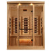 Golden Designs Full Spectrum Near Zero EMF Sauna GDI-8030-03 front view