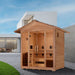 Golden Designs Gargellen Hybrid Outdoor Sauna GDI-8125-01 lifestyle backyard