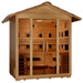 Golden Designs Gargellen Hybrid Outdoor Sauna GDI-8125-01